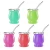 Import stainless steel yerba mate tea cup with different colors from China