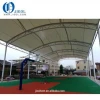 Steel structure Sunshade for basketball tent/tennis court tent tensile membrane steel structure