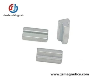 Step Shaped Neodymium Magnet Customized Sintered NdFeB Magnet Block