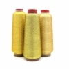 ST/MS type fluorescent gold metallic yarn with shiny appearance