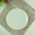 Import STOCK Wholesale 6.3 inch round ceramic kids plate with engraved letters from China