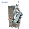 Straight line four - and six-head hand gel canning equipment labeling machine