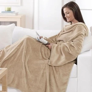 Super soft wholesale sleeve blanket with good quality