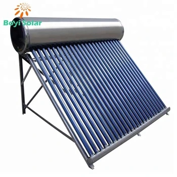 SUS Non-pressure Solar Power Water System Solar Water Heater