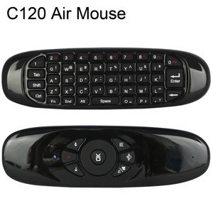 T10 2.4GHz c120 Air Mouse T10 Wireless Air Fly Mouse and Keyboard Combo for Android TV Box C120