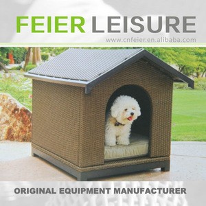 T6001CY Rattan Dog Cage Pet House