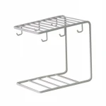 T7U Metal Mug Tree Holder Stand for Counter 6 Hooks Coffee Cup Display Hanger Rack Organizer for Kitchen Cabinet