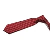 the most popular red check necktie polyester tie