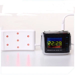 Therapeutic acupuncture laser diabetics watch treatment tinnitus rhinitis improve blood flow high blood pressure therapy device