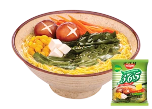 [THQ VIETNAM ] Nissin 365 Non-fried noodle Vegie Japanese Seaweed Miso Soup 66gr*30 bags