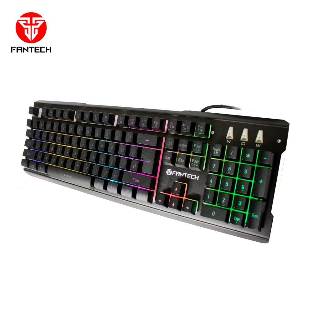 Top Quality Cheap Price Fantech K612 RGB Membrane Keyboard Gaming Aluminium Cover