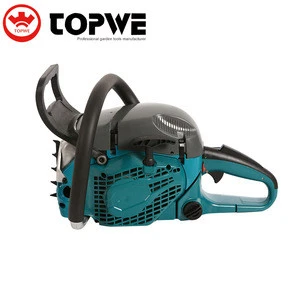 TOPWE CN-6208  New bestselling wood cutting chain saw 3000W 2 stroke  gasoline chainsaw Chinese chainsaw
