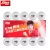 Import Trail order low MOQ DHS 3 star pingpong ball ITTF 40mm D40+ new material ABS table tennis ball from China