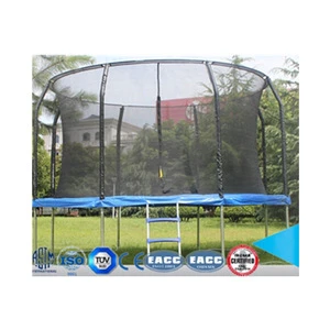 Trampoline With Basketball Hoop And Trampoline Staires