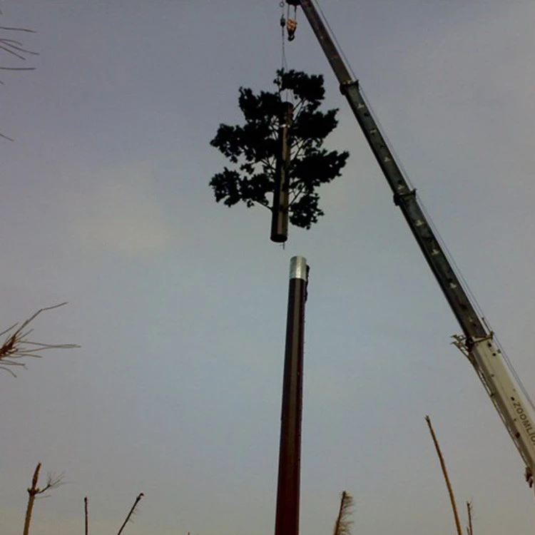 Tree-like steel communication tower