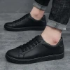 Trendy Black White Mens Shoes Running Breathable Casual Sport Sneakers Running Walking Style Shoes For Men