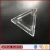 Import triangular leaflet holder acrylic tabletop menu display from China