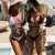 Import TW927B Hot trend Halter Tie-neck Backless O-ring Bathing suit Swimsuit Beach wear Sexy Micro Thong Women Bikini Swimwear from China