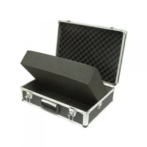 Two-Tone Aluminum Case with Customizable Pluck Foam Interior for Test Instruments Cameras Tools Parts and Accessories