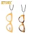 Import TY6113 fashion reading glasses necklace acetate eyeglasses frame elderly care products from China