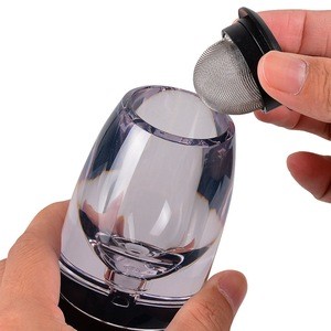 UCHOME new products Hot Selling Magic Unique Decanter/Wine Aerator With Bag Hopper and Filter, Red Wine Aerating Glass Decanter