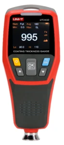 UNI-T UT343D Coating Thickness Gauges Aluminum&Iron Matrix Measure Continuous or Single Measurement Width Measuring Instruments