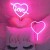 Import Unicorn Designs Acrylic Luminous Neon Signs Led Signature small Neon Light for Bedroom Wedding Party Christmas Home Decoration from China