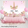 Unicorn Party Supplies Tableware Set Serves 16,114 Piece Perfect For Girls Birthday &amp; First Birthday