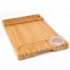 Unique Bamboo Cheese Board with Charcuterie Platter and Serving Tray