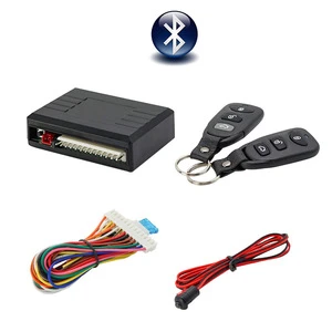 Universal Keyless Car Bluetooth Function Car Remote Keyless Central Locking Kit KE1008 With Two Remote Controls