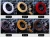 Import Universal Steering wheel Plush Car Winter fur Hand Brake Gear Cover Set Car Accessories Steering Wheel Covers from China