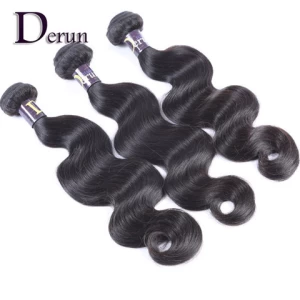 100% unprocessed indian raw remy human hair extensions virgin human hair weave