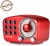 Import vintage decor home Wooden retro radio with mini portable speaker tf sd card for gift set from China