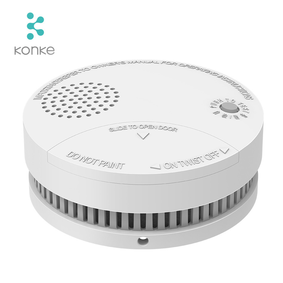 Voice Smoke Alarm Zigbee Smoke Alarm And Carbon Monoxide Detector from