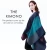 Import Warm knitted multi color wool shawl wrap women  knitted cardigan  poncho for women from China
