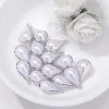 Water drop pearl pendant diy earrings necklace pendant Semi-finished jewelry accessories