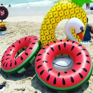 Watermelon Swimming Ring Inflatable Pool Float Circle For Adult Children