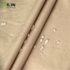 Waterproof elastic polyester spandex 4 way stretch fabric for tops