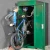 Import Waterproof Outdoor Furniture Metal Bicycle Outdoor Storage Shed Bike Locker from China