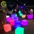 Import Waterproof outdoor party/event illuminated cube chair, lighted up outdoor furniture led cube seat from China
