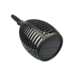 Waterproof Outdoor Solar Panel Powered Garden Led Torch Flickering Flame Lights Landscape Lighting Lamps For Lawn Yard