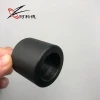 wear-resisting plastic nylon black cord sleeve bushing insulated oil pa6 nylon bush round plastic bushing bolt bearing bush