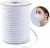 Import Webbing 10 Meters 3/5/6/8/10/12mm Elastic Bands Sewing Band strong elasticity  White And Black DIY Handmade from China