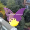 Wedding Decor Butterfly Laser Cut Place Card Glass Wine