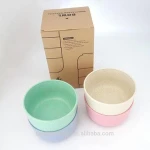 wheat material salad bowl dinnerware set