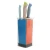 Import Wheat straw handle kitchen knife with non stick marble coating Kitchen knives set acrylic knife block from China