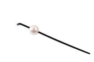 white pearl ball kanzashi zakka acrylic acetate hair stick manufacturers