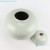 Import White Porcelain Round Jewelry Storage Holder Ceramic Lidded Jars with Copper Ring from China