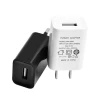 White Single Port USB  5V 1A Wall portable chargers mobile phone Plug