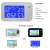 Import White Small Table Calendar Desktop Digital Clock With Date Alarm from China